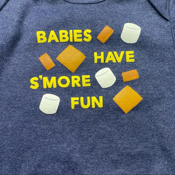 18-24 Months- Old Navy Onesie “Babies have S’more fun!” - Picture 2 of 4